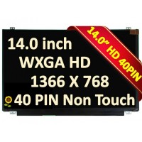  14.0" Laptop LCD Screen 1366x768p 40 Pins with Brackets NT140WHM-N47
